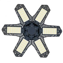 인테리어 천장등 천장 조명 150W LED 차고 조명 E26/E27 변형 천장 6조정 패널이 창고 작업장, 01 6 Panels_01 1 PC
