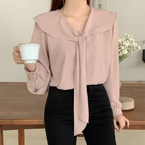 밀러 스트랩 블라우스 68627 빅사이즈 여성의류