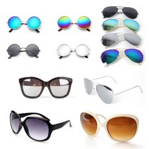 Lox 보잉 톰보이 투톤 미러 패션 선글라스 자외선차단 (사은품증정)