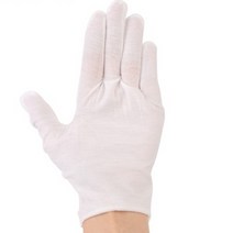 얇은 파일럿 예식장 혼주 기사 행사 면 속 흰 장갑 M