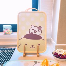 EAGLE PEAK 크리에이티브 일식 캐릭터 가정용 PP 플라스틱 커팅 도마 과일도마 소녀심 미니도마 주방도마 칼도마, Purin