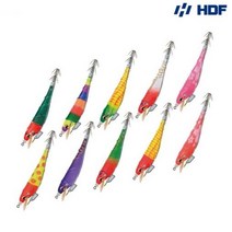 해동조구사 한치라이브 베이트 주니어(FE-1795) 이카메탈 무늬오징어 삼봉에기 생미끼에기 제주갑오징어, 5번