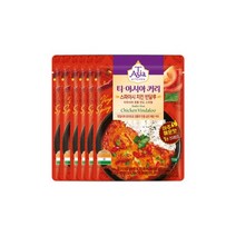 티아시아 스파이시 치킨 빈달루커리 170g 6개