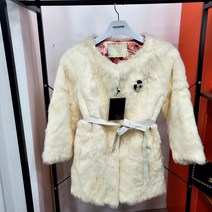 리얼 래빗 퍼 쟈켓 Real Rabbit Fur Jacket