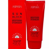 아스파시아 수퍼선크림 70g SPF50 썬크림 추천 데일리 수분 자외선크림 휴대용 톤업 남자 여자 조기축구