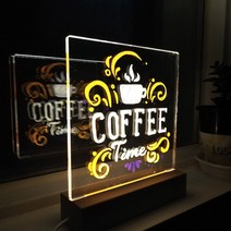 HK│DGITEM LED아크릴조명 DIY 무드등 보드마커 네온사인, HK│ 아크릴LED+마커팬흰색