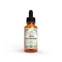 멀티비타민 Khroma Organic Anti-Inflammatory Blend - Alcohol-Free Herbal Supplement 30 Servings in a Glass