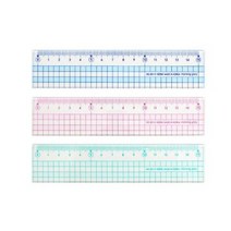 아이비스 15cm 컬러방안자, 랜덤 발송, 15개입