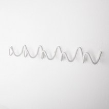 스탠드옷걸이 금속 행거 의류 오리지널 벽 입구 코트 랙 옷방 문짝 홀 디자인 가구, 2.Five Hooks