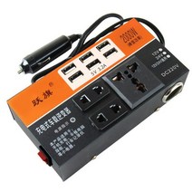차량용인버터 자동차 12V 24V 캠핑용 인버터 2000W 피크 전력 범용 DC ~ DC110V 220V 다중 보호 100 브랜드 새 제품