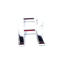 1pc 높이 5cm 현대 실버 플 라크 편지 자리 스티커 플레이트 로그인 NZ 알파벳 엠 블 럼 장식 자동차 스티커 DIY 로고, 아르 자형