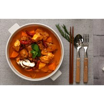 감칠맛 정말맛있는 로제 순살찜닭 2인분 1000g 1kg 캠핑요리 즉석밥 접대요리 집들이식단