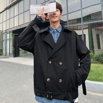 20대 남성 더블버튼 캐주얼 자켓 하프 봄 남자패션 아우터 새내기룩 30대 캠퍼스룩