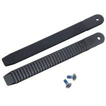 2 개/대 블랙 스노우 보드 발목 사다리 스트랩 바인딩 교체 8.86 인치 길이 스노우 보드 액세서리, 01 Black