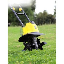 제초작업 밭고랑 소형 텃밭 예초기 제초기 전기 농기계, 1500W  + 10m 전원 코드