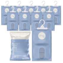물먹는뽀송 옷장 제습제 옷걸이형 본품, 200g, 10개