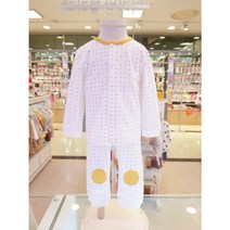 [뉴코아창원]아가방@@엘내의##미니도트모양에 옐로우컬러 무픕빵으로 포인트를 준 넘 귀여운 내의