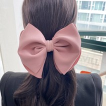 레인걸 왕리본 헤어핀 큰 리본핀 머리핀 자동핀