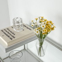 데이지 조화가지 4color - 들꽃 감성 꽃꽃이 부케 인테리어 실크플라워 생화같은, 블루