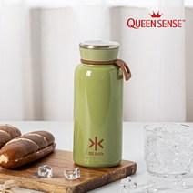 퀸센스 뉴 수 올리브 보온보냉병 450ml