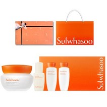 [정품] NEW 설화수 탄력크림 선물포장 75ml 기획세트 백화점포장 리본 + 쇼핑백, 1세트