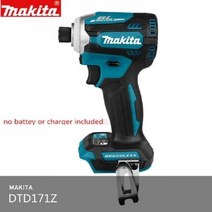 Makita-임팩트 드라이버 DTD171 DTD171Z 18V BL 모터 베어 툴 유닛 브러시리스 임팩트 무선, 1개