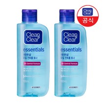 댕Ol몰 클린앤클리어 에센셜 오일 토너 컨트롤 100ml, 2개