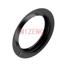 M42-eosm 1mm 듀얼 목적 어댑터 링 m42 42mm 마운트 렌즈 캐논 eosm/m1/m2/m3/m5/m6/m10/m50/m100 EF-M 미, 한개옵션0