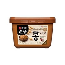 청정원 만능소스 순창 구수한 메주 콩된장 3단계 얼큰한 국물요리 풍미 자취음식 450g, 1개