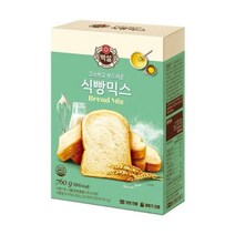 CJ 아이들간식 브런치 홈파티 식빵믹스760g 영양간식 한끼식사, 25개
