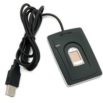 R101S USB 생체 인식 스캐너 핑거 리더 데스크탑 용량 성 지문 리더 광학 센서, Black