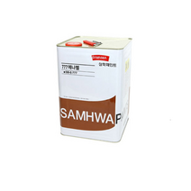 삼화페인트 777에나멜 18L 철재용 방화문 계단난간, 무광 흑색, 18000ml, 1개