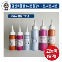 열변색물감(시온물감-수성용)-고온 체온 저온/15 30 50 100ml, _7382_고온50ml
