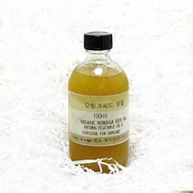 [캐리어오일] 모링가씨드오일-100ml (비정제 냉압착)-유긴농, 1개, 100ml