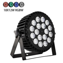 페인트 믹서 Stage Par Light 18x18w RGBWA UV 6in1 알루미늄 Full Color Wall Wash LED 18x12w RGBW 4in1, RGBW+미국 플러그