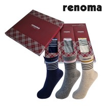 선물특가! 레노마 양말선물세트 선물용 답례품 사은품 어르신 단체선물 여성3족 양말세트