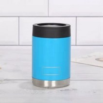 등산용보온병 스텐 밀폐 보온보냉병 Garrep Termica단열 진공 텀블러 캔 홀더 10oz 12oz 포함 여행용 스테인레스 스틸 커피 머그잔 자동차 컵 보온병, 10oz-12oz, 12oz Sky Blue