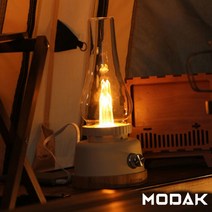 모닥 스노우플레이크 랜턴 LED캠핑랜턴 감성캠핑 인테리어조명 충전식램프