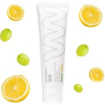 닥터노아 어린이 치약 마루K 천연 키즈치약, 무불소(청포도레몬) 75g