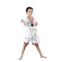 태권도 Extera 여름 유니폼 무술 Hapkido 가라데 유니폼 체육관 아카데미 학교 정장 팀 훈련 데모, 하얀_120