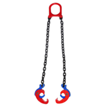 오일드럼리프팅클램프 드럼후크클램프 더블체인클램프, 1톤