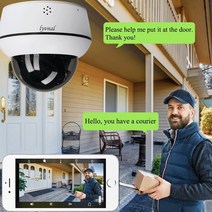 H265 5MP 보안 IP 카메라와이파이 PTZ 돔 풀 메탈 5X 자동 줌 휴머노이드 추적 1080P POE CCTV 양방향 오디오 SD TF 카드 슬롯, 04 5MP -WIFI- UK