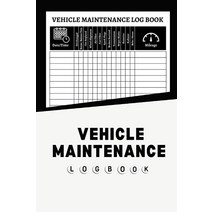 Vehicle Maintenance Log Book Simple Auto Expense Diary Including OilChanged Mileage Calculator Tir