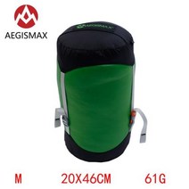 AEGISMAX야외 슬리핑 백 압축 저장 백 액세서리 여행 휴대용, M