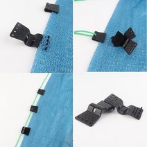 메탈리스 메쉬휀스 디자인휀스 철망펜스 펜스울타리 2 100pcs 양산 그물 클립 농업 온실 그물 클램프 커튼 후크 곤충 증거 그물 고정 클립 발코니 천 클립, 50개