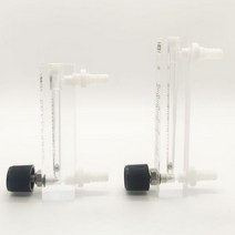 산소농도측정기 산소포화도측정기 LZQ-6 7 아크릴 공기 유량계 (H = 120mm 가스 산소 커넥터에 대한 제어, 01 LZQ-6 0-5LPM