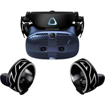 헬퍼솔 HTC 바이브 코스모스 VR 헤드셋 6 개의 추적 카메라 포함 컴퓨터 3D 안경과 연결, 한개옵션1, 01 HTC VIVE COSMOS VR