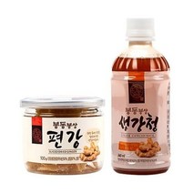 완주봉상생강 봉동봉상 편강세트(편강 8개+생강청 4개), 단일옵션