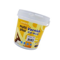 노루 수성 바니쉬 목재용 투명 유광 4L 코팅 방균