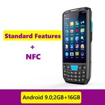 판매 안드로이드 핸드 터미널 PDA 하니웰 바코드 스캐너 1D 레이저 QR 휴대용 데이터 수집기 4G NFC, 02 Basic NFC_03 EU